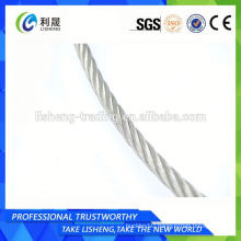 Galvanized Steel Rope 6x7+Fc For Ropeway Drawing